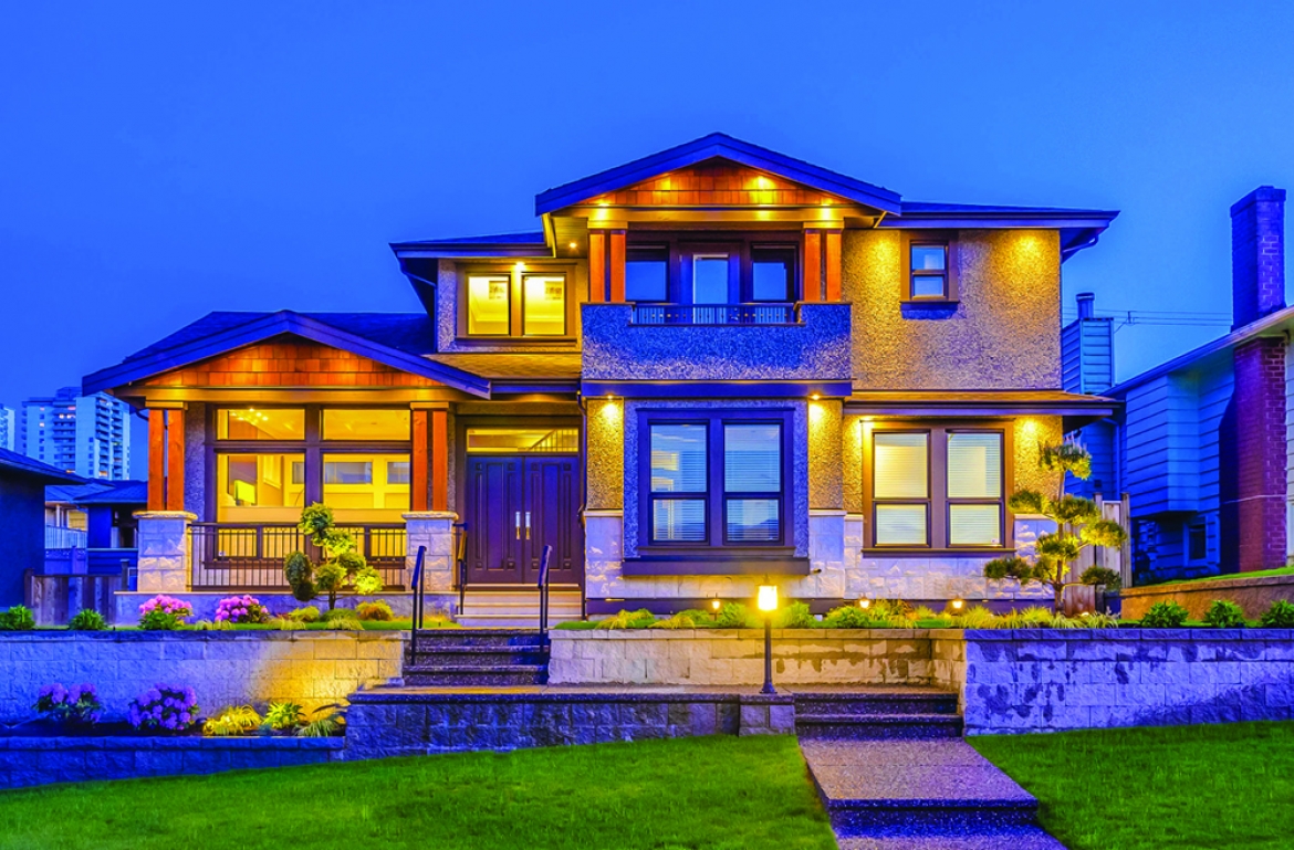 Exterior Lighting Improves the Safety and Appearance of a Home | Great American Floors