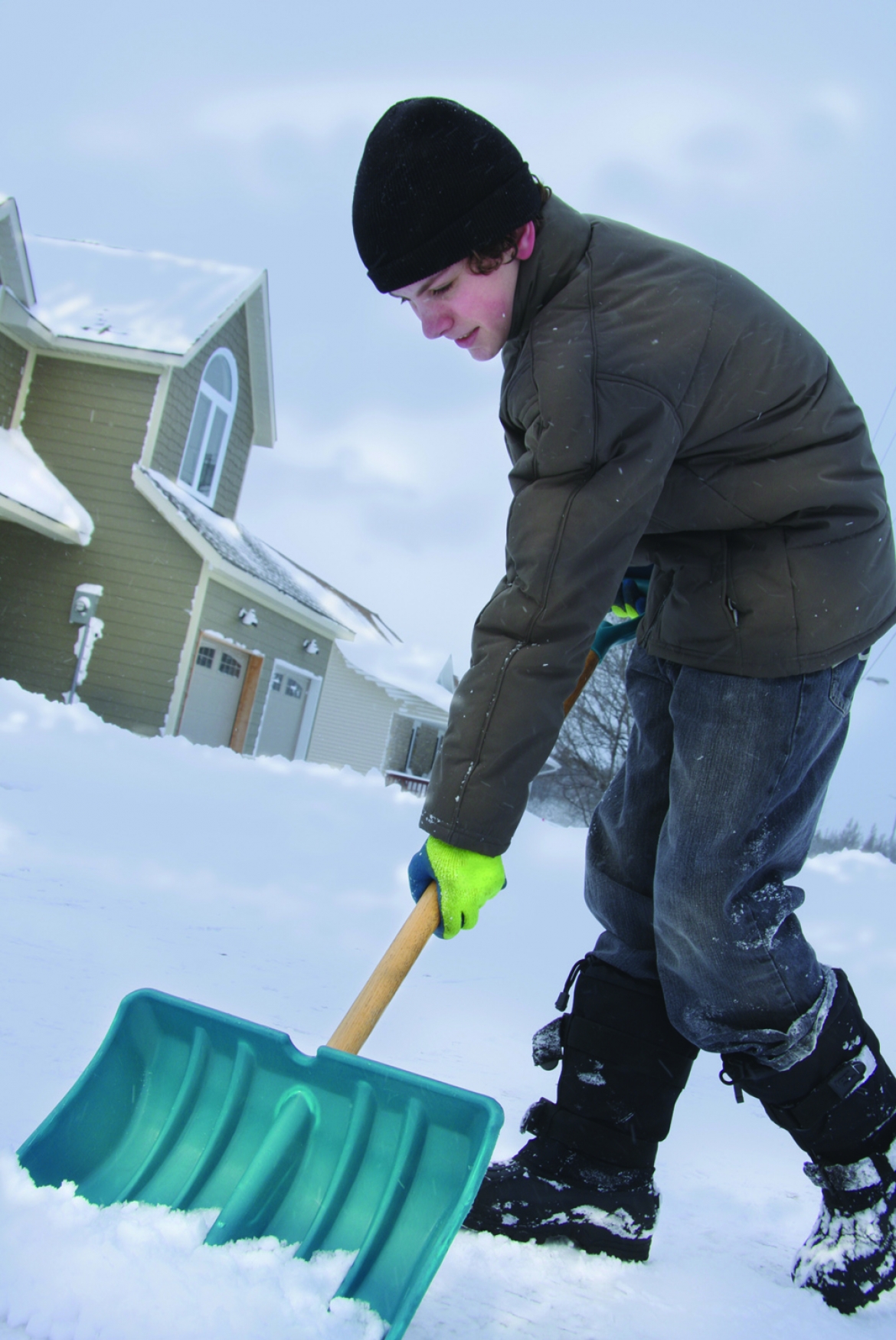 Green ways to clean up snow | Great American Floors